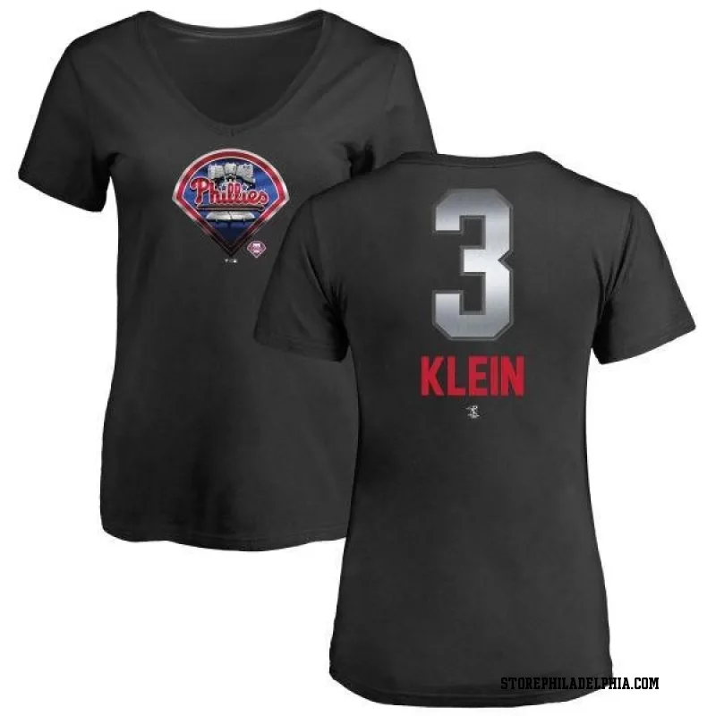 Men's John Kruk Philadelphia Phillies Name and Number Banner Wave T-Shirt -  Navy