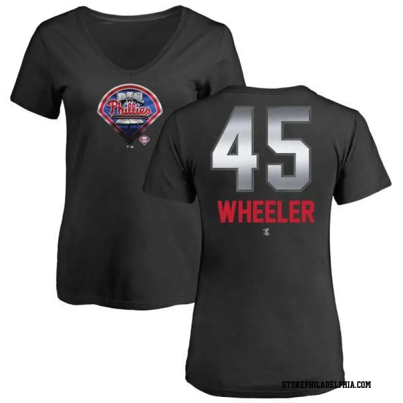 Andrew Bellatti Philadelphia Phillies Women's Backer Slim Fit T-Shirt - Ash